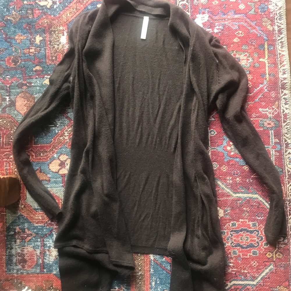 Brown sweater from REI.